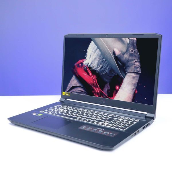 БУ игровой ноутбук Acer Nitro 5 AN517-41 *бокс версія* 17.3" Full HD Ryzen 5 5600H (3.30-4.20 ГГц) NVIDIA GeForce RTX 3060 Max-Q 6 ГБ RAM 16 ГБ 256 ГБ SSD 806266 фото