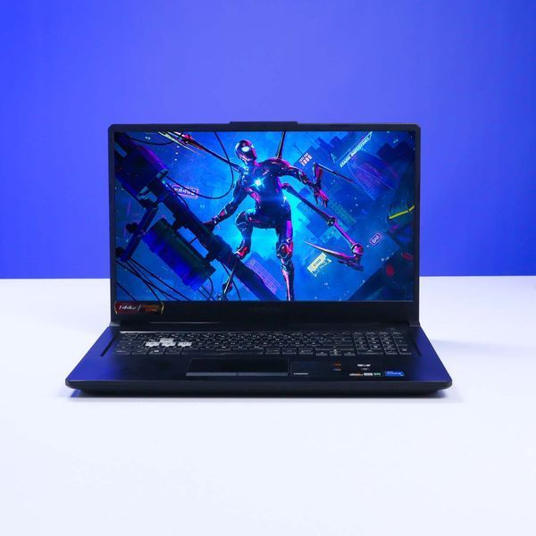 БВ ігровий ноутбук Asus TUF Gaming F17 FX706 17.3" Full HD 144 Гц Intel Core i5-11400H (2.70 - 4.50 ГГц) NVIDIA GeForce RTX 3050 4 ГБ RAM 16 ГБ 256 ГБ SSD 783017 фото