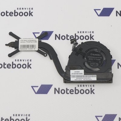 Система охлаждения Lenovo ThinkPad X380 AT25T001SS0 01LW773 439518 фото