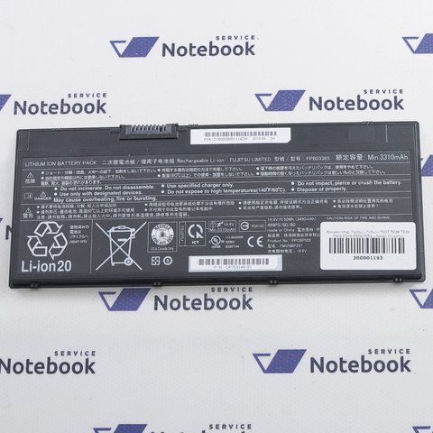 Аккумулятор Fujitsu LifeBook T937 T938 T939 E548 E549 E558 E559 (Износ 21-30%) 300001193 фото