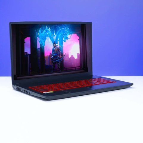 БВ ігровий ноутбук MSI GF75 Thin 17.3" Full HD 144 Гц Intel Core i5-10300H (2.50-4,50 ГГц) NVIDIA GeForce GTX 1650 Max-Q 4 ГБ RAM 8 ГБ 256 ГБ SSD 783208 фото