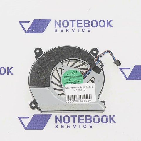 Вентилятор Acer Aspire M3-581G M3-581PT M3-581PTG M3-581T AB07805HX09DB00 405520 фото