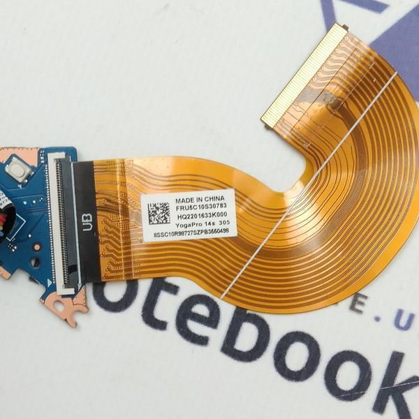 Плата Audio CardReader Кнопка Ввімкнення USB Lenovo Yoga slim 7 Pro 14IRH8 HQ2201633L000 300008262 фото