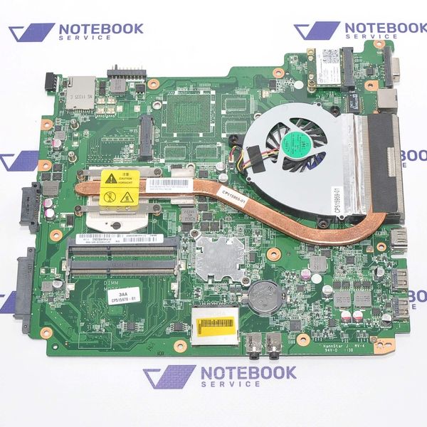Материнська плата Fujitsu Lifebook AH531 (da0fh5mb6f0 / HM65) Гарантія 377117 фото