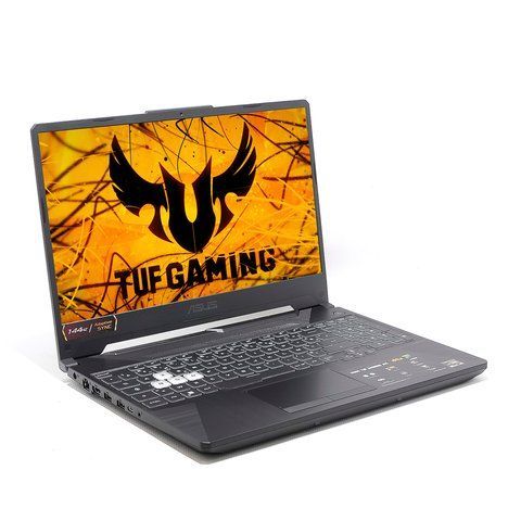 Игровой Ноутбук Asus TUF Gaming A15 FA506N 15.6" Full HD 144 Ghz AMD Ryzen 5 7535HS Nvidia GeForce RTX 2050 RAM 4 ГБ SSD 128 ГБ Windows 10 LAN Wi-Fi Bluetooth веб-камера HD+ 649306 фото
