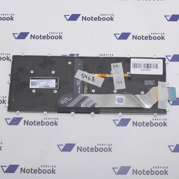 Клавиатура Dell Vostro 5468 5471 Inspiron 7460 7466 Latitude 3490 0CP6P7 AZERTY EN Подсветка 300009000 фото