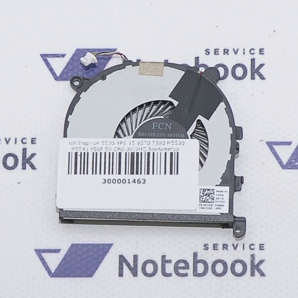 Dell Precision 5520 XPS 15 9560 5V CPU DC28000IQF0 0VJ2HC Вентилятор 300001463 фото