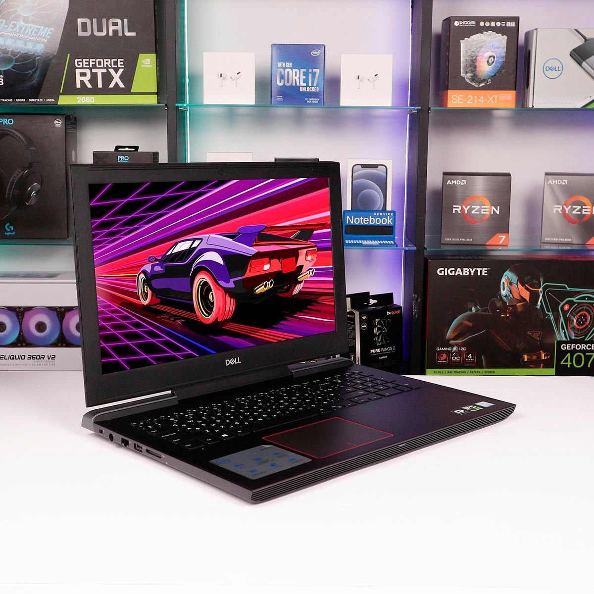 Игровой ноутбук Dell G5 15 5587 15.6
