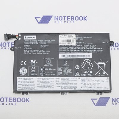 Lenovo ThinkPad E480 E490 E590 E580 E595 L17M3P51 акумулятор, батарея 460086 фото