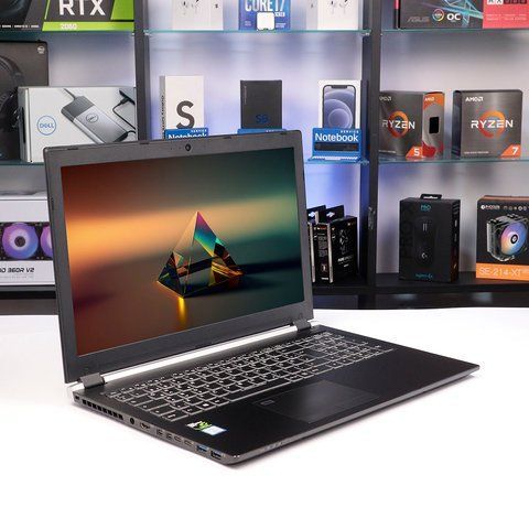 Ігровий Ноутбук Clevo Schenker Key 15 15.6" Full HD Intel Core i7-8750H NVIDIA GeForce GTX 1070 Max-Q RAM 16 ГБ SSD 512 ГБ БВ 609522 фото